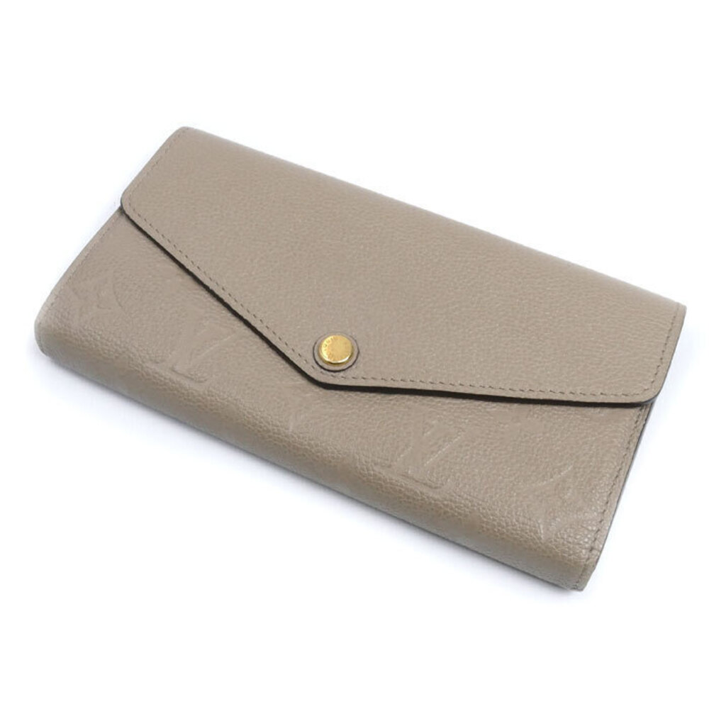 Louis Vuitton Portefeuille Sarah Wallet Monogram Empreinte Tourtrere Leather Tan